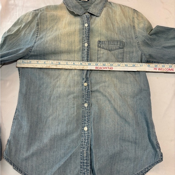 J Crew denim shirt - Picture 3 of 6